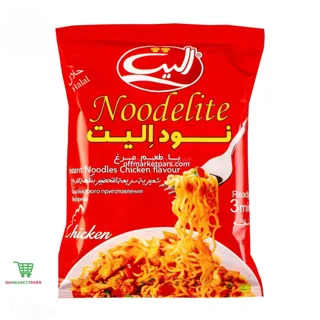 نودالیت با طعم مرغ الیت وزن ۷۵ گرمی