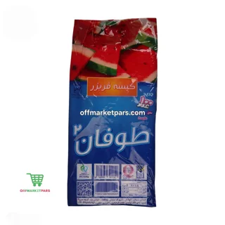 کیسه فریزر طوفان ۳۰*۲۰ بسته ۱۰۰ عددی