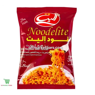 نودالیت با طعم گوشت الیت وزن ۷۵ گرمی