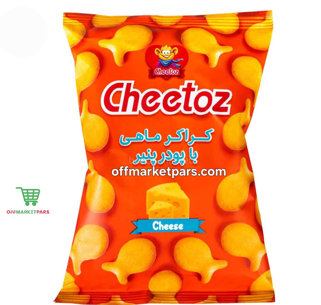 قیمت و خرید کراکر ماهی پنیر چی توز 50 گرمی